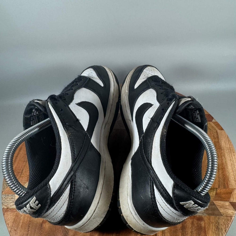 Nike Dunk Low Panda Black White Sneakers CW1590-100 Womens 7.5 Kids 6Y - Picture 5 of 8
